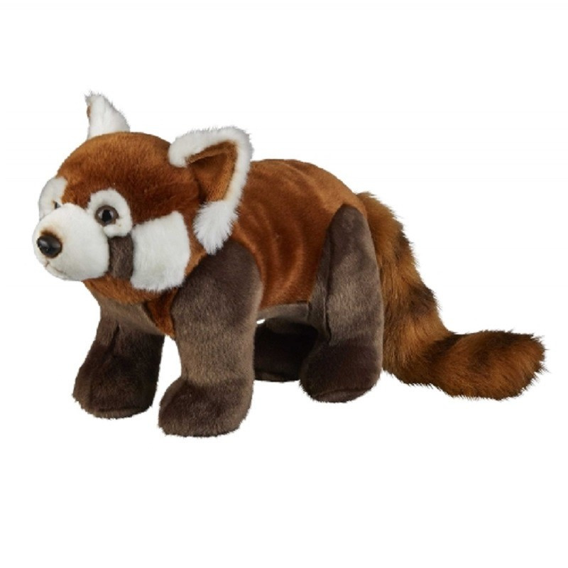 Ravensden Pluche rode panda/beren knuffel 50 cm speelgoed -