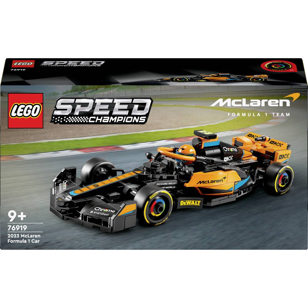 Lego Speed Champions 76919 McLaren Formule 1 Racewagen 2023
