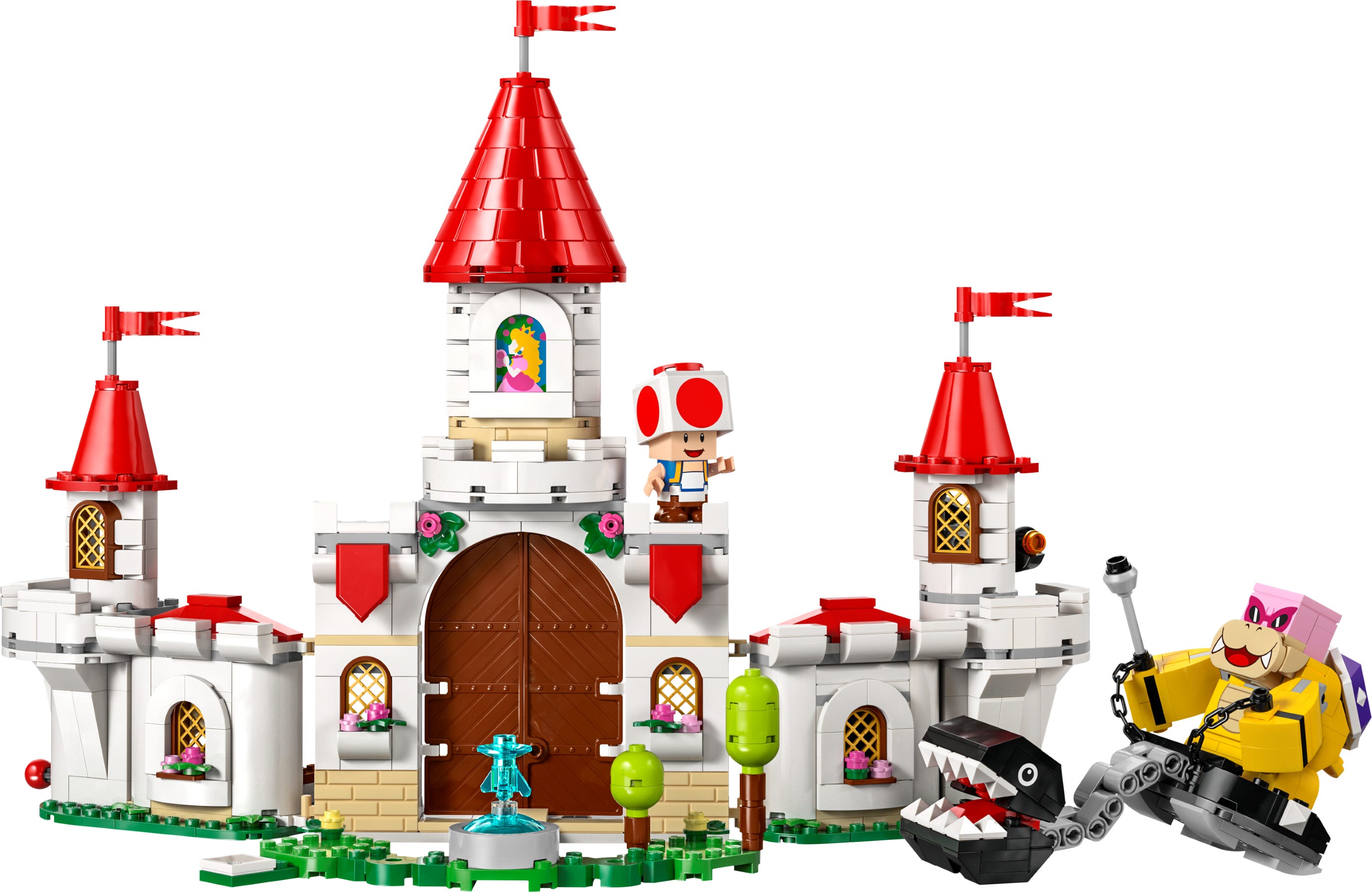 LEGO Gevecht met Roy bij Peach' kasteel