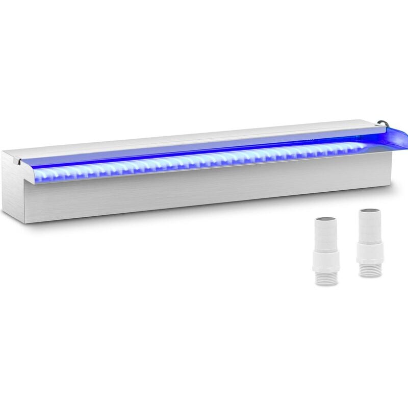 Uniprodo Douche - 60 cm - LED verlichting - Blauw / Wit