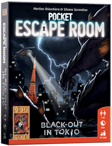 999 Games Pocket Escape Room - Black-Out in Tokio