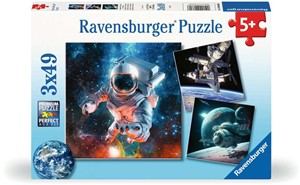 Ravensburger Ruimte Puzzel (3 x 49 stukjes)