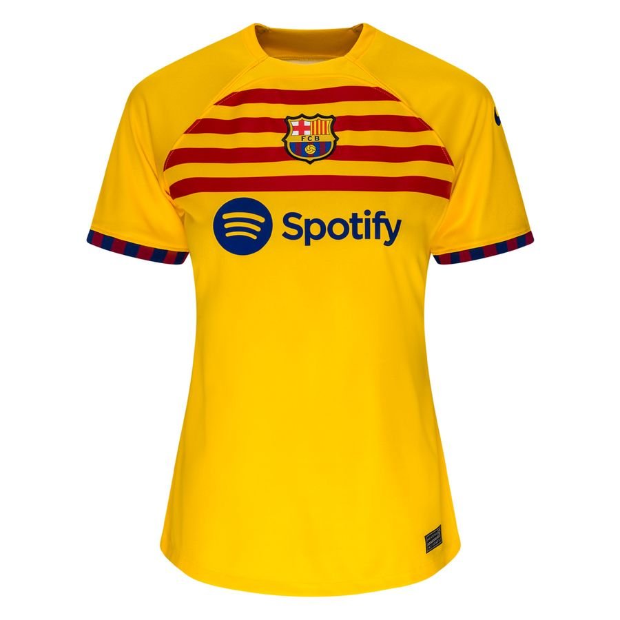 Nike Barcelona 4e Shirt Senyera 2023/24 Dames