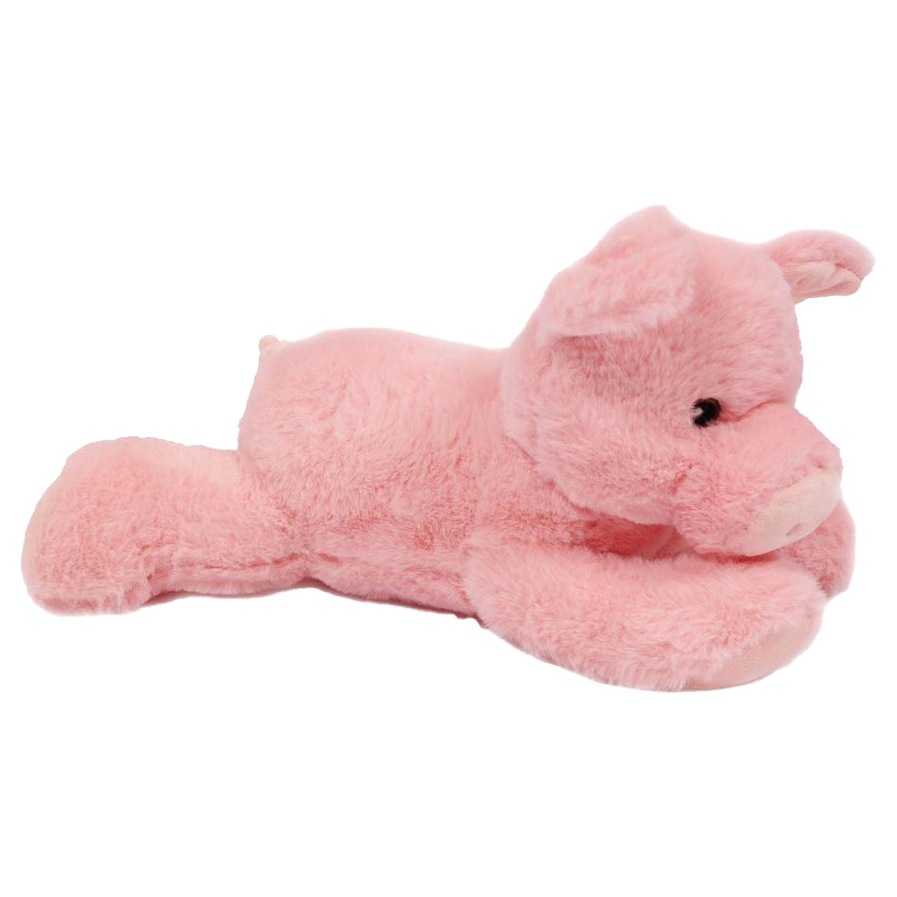 PIA Soft Toys Knuffeldier Varken/biggetje - zachte pluche stof - roze - premium kwaliteit knuffels - 30 cm -