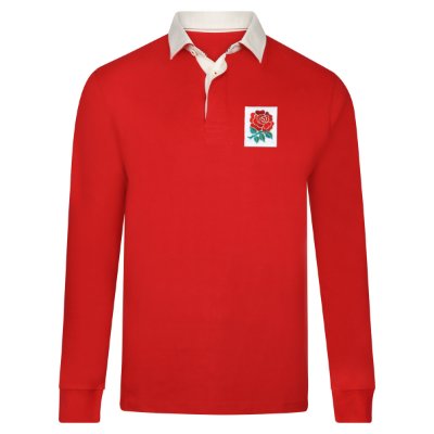 Sportus.nl Rugby Vintage - Engeland Retro Rugby Shirt 1910