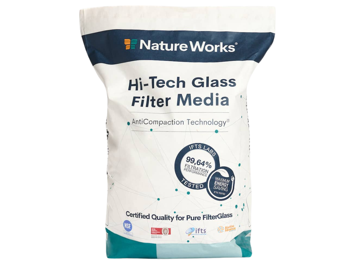 natureworks Nature Works Hi-Tech Filter Glass 20 kg