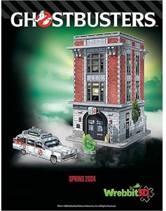 Wrebbit Ghostbusters Firehouse Headquarters 3D Puzzel (500 stukjes)