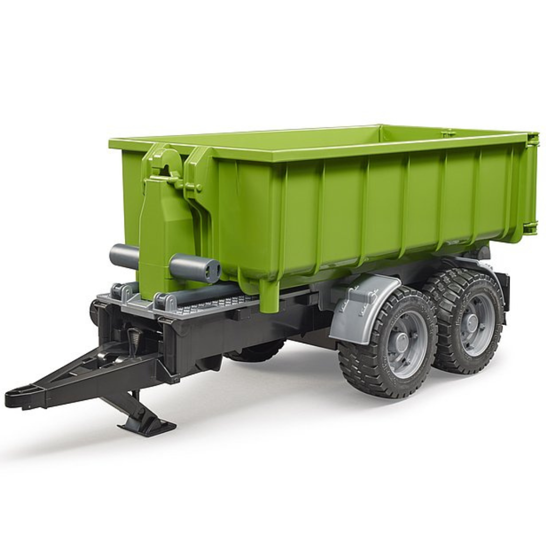 Bruder Roll-Off-Container trailer voor tractoren van 