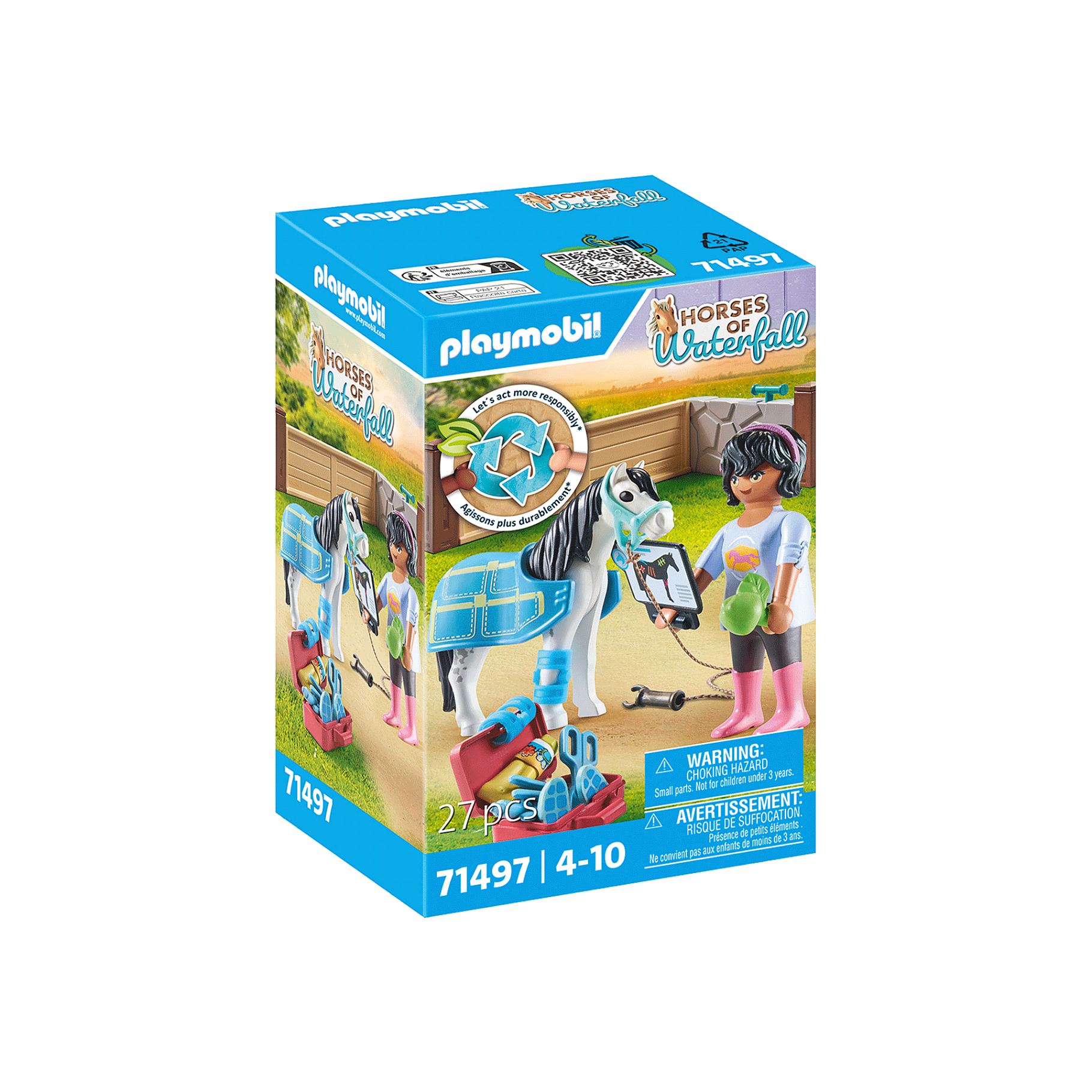 Top1Toys Playmobil 71497 Horses Of Waterfall  Paardentherapeut