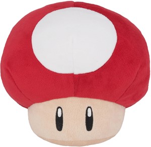 Together Plus Super Mario - Super Mushroom Knuffel (16 cm)