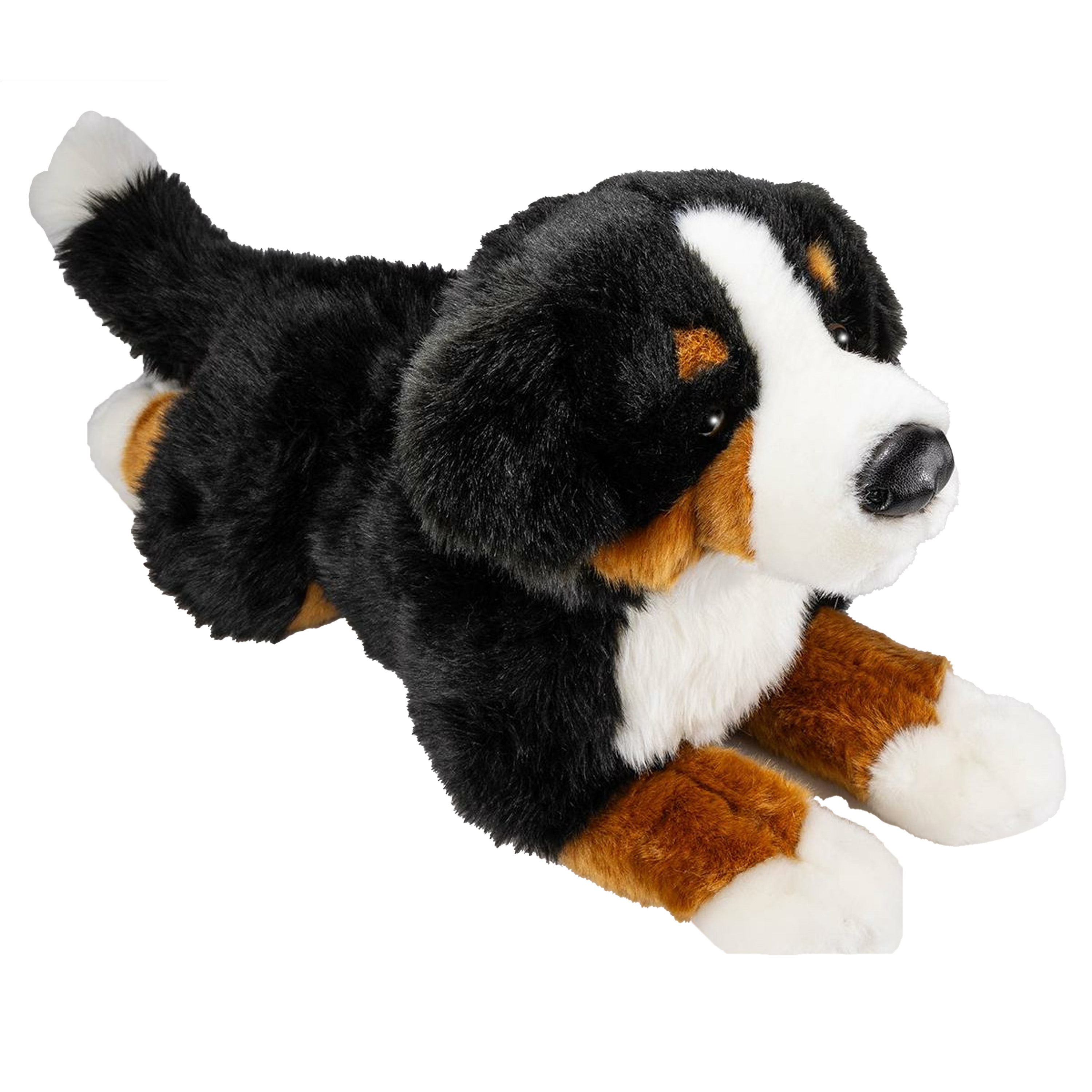 CarlDick Knuffeldier Berner Sennen hond - zachte pluche stof - premium kwaliteit knuffels - 30 cm -