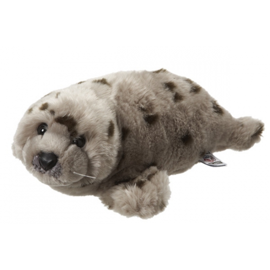 Nature Planet Knuffel zeehond met stippen cm -