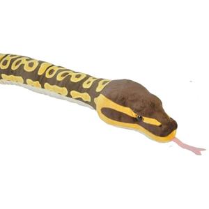 Wild Republic Pluche koningspython slang dierenknuffel 137 cm -