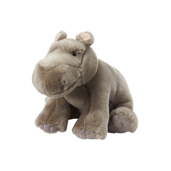 Pluche nijlpaard knuffel 18 cm -