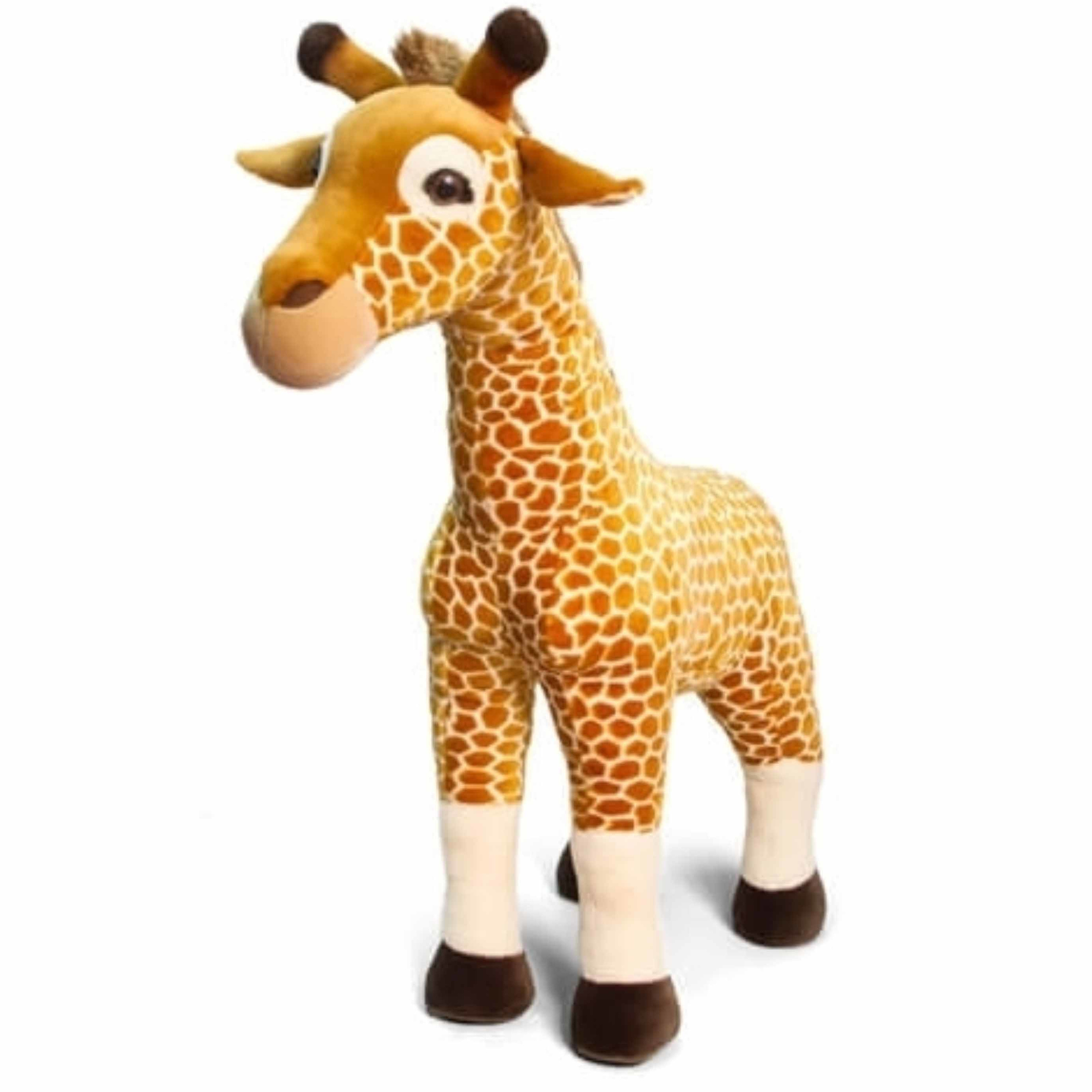 Keel Toys pluche giraffe knuffel 100 cm -