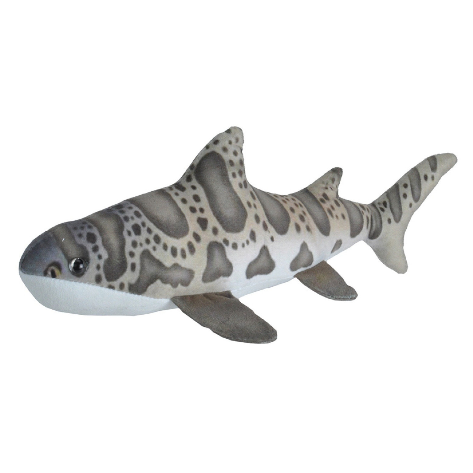 Pluche knuffel luipaard haai van 35 cm -