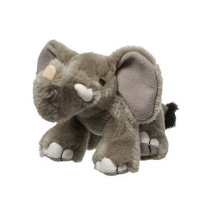 Nature Planet Pluche kleine olifant knuffel van 15 cm -