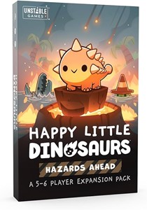 Unstable Games Happy Little Dinosaurs - Hazards Ahead (5/6 player) Expansion Pack