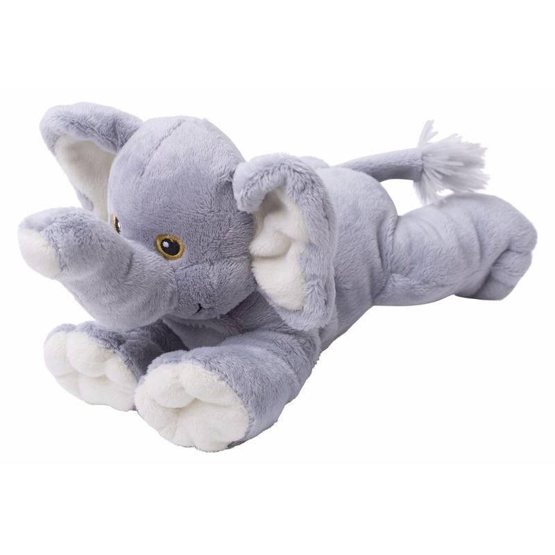 Nature Planet Pluche olifant knuffel 22cm -