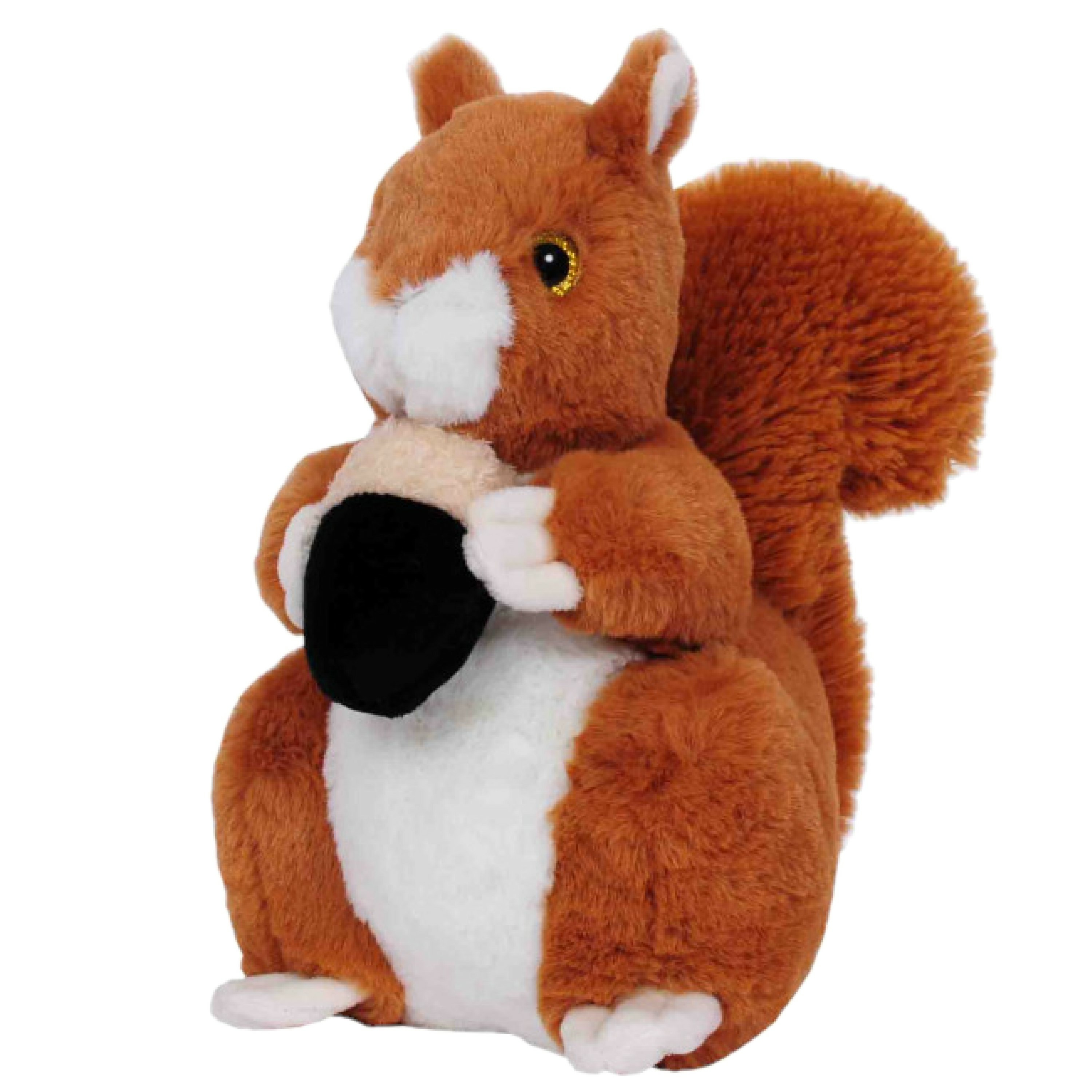 Sandy Pluche speelgoed knuffeldier Eekhoorn van 23 cm -