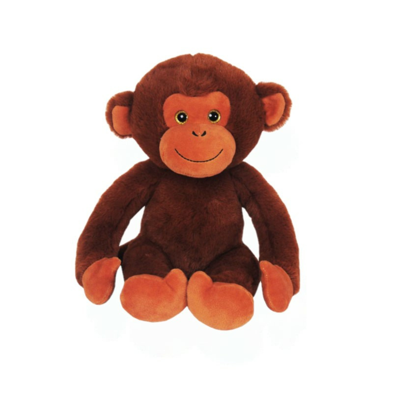 Sandy Pluche speelgoed knuffeldier Chimpansee aap van 23 cm -