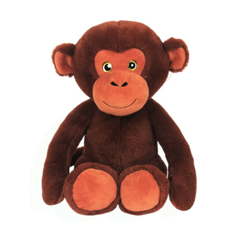 Sandy Pluche speelgoed knuffeldier Chimpansee aap van 28 cm -