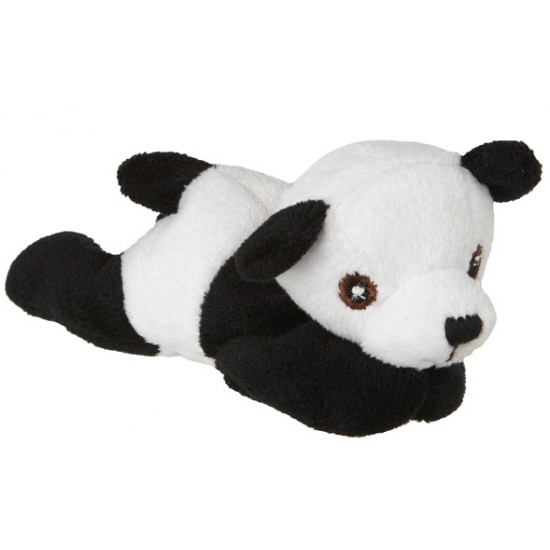 Nature Planet Pluche panda knuffeltje 13 cm -