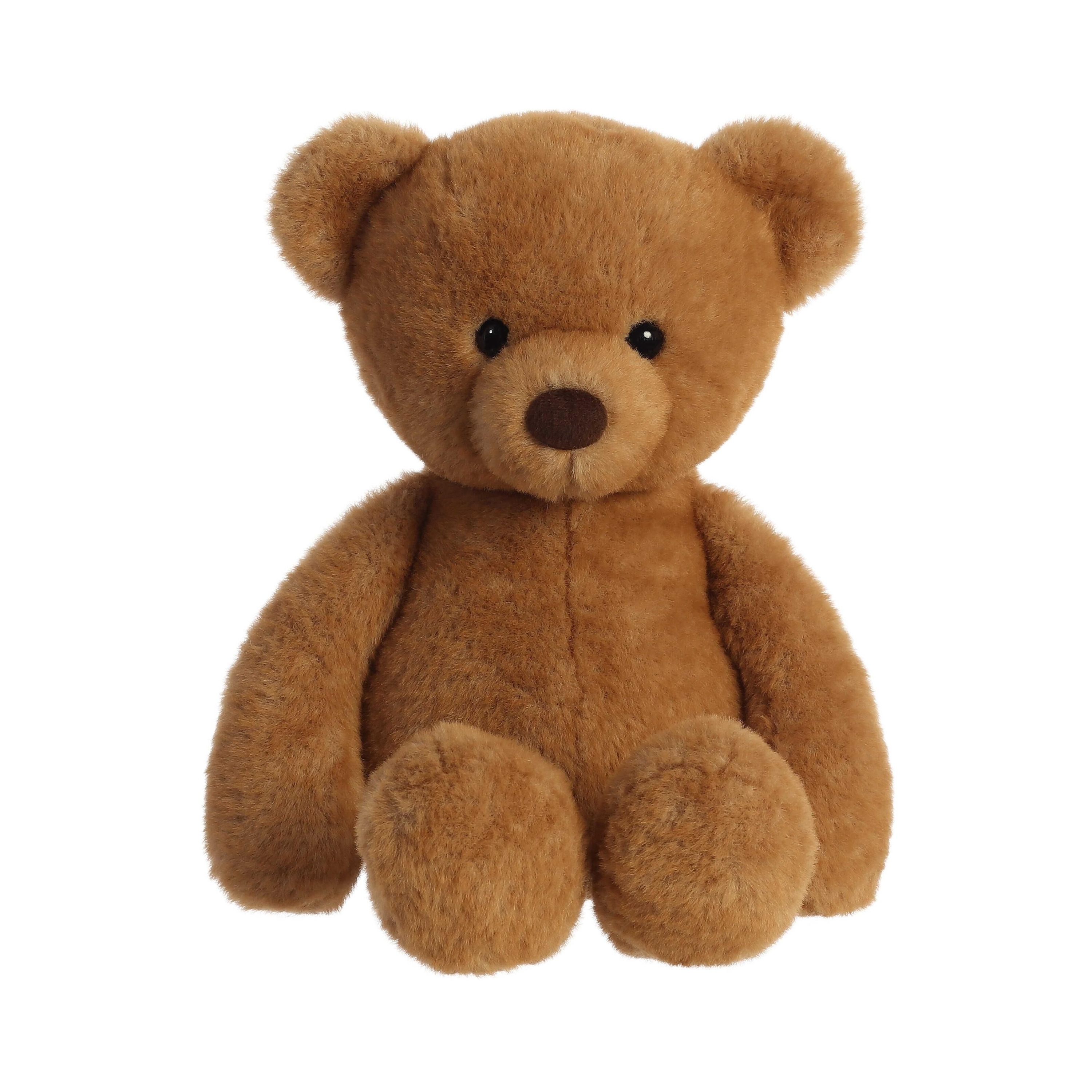 Aurora Pluche dieren knuffels bruine teddybeer van cm -