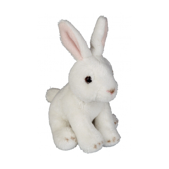 Pluche konijn knuffel 15 cm -