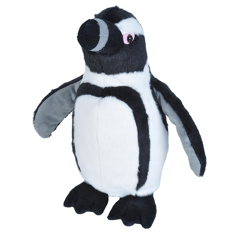 Wild Republic Gekleurde pinguins knuffels 35 cm knuffeldieren -