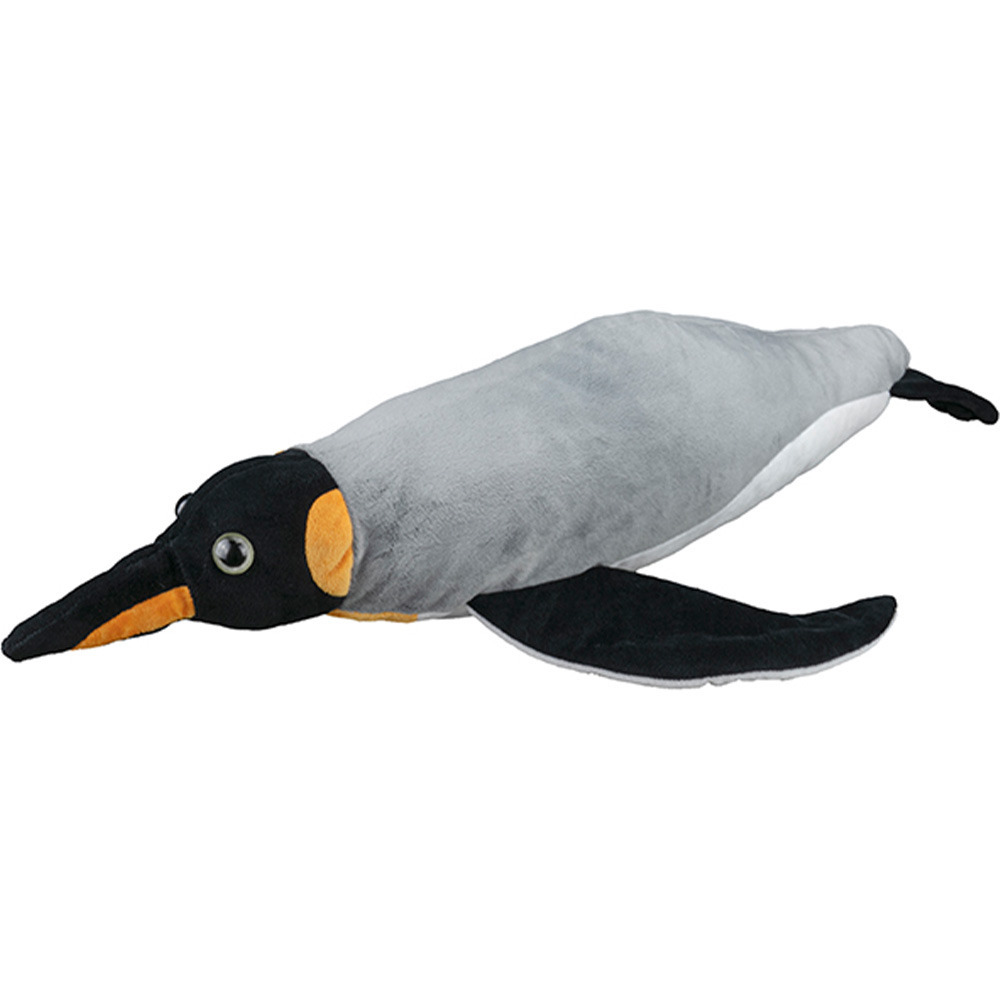 Nature Planet pluche pinguin knuffeldier - zwemmend - 80 cm -