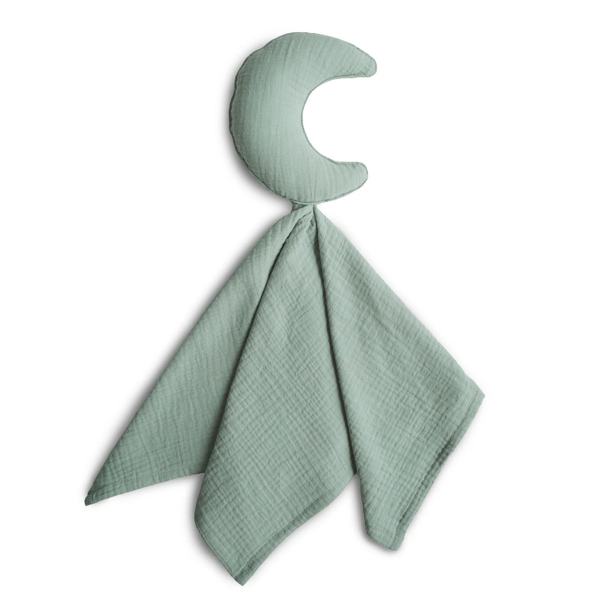 LalaShops Mushie Knuffeldoekje - Lovely Blanket - Moon Green