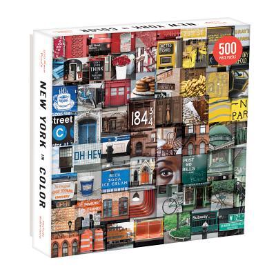 Sarah McMenemy New York In Color 500 Piece Puzzle -   (ISBN: 9780735355316)