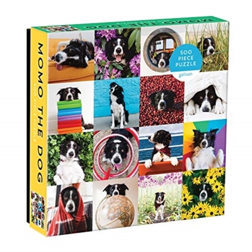 Galison Momo The Dog 500 Piece Puzzle -   (ISBN: 9780735363090)
