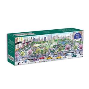 Galison Michael Storrings Cityscape Panoramic Puzzle (1000 Piece) -   (ISBN: 9780735365384)