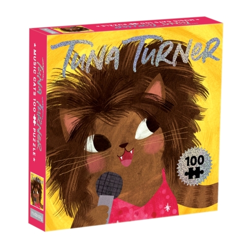 Galison Tuna Turner Music Cats 100 Piece Puzzle -   (ISBN: 9780735367067)