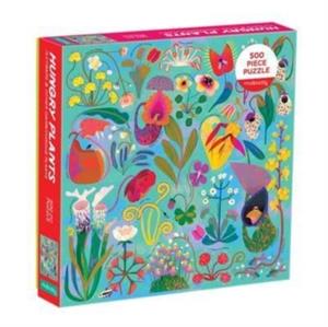Mudpuppy Hungry Plants 500 Piece Family Puzzle -   (ISBN: 9780735372481)