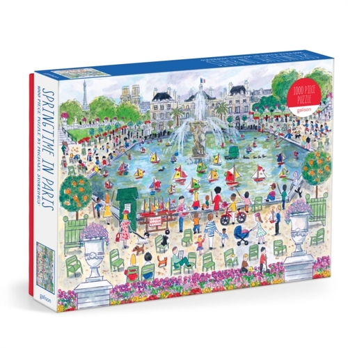 Galison Michael Storrings Springtime In Paris 1000 Piece Puzzle -   (ISBN: 9780735381544)