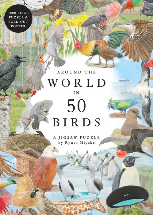 Mike Unwin Around The World In 50 Birds -   (ISBN: 9781399620024)