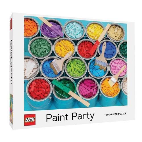 Lego Â Paint Party Puzzle -   (ISBN: 9781452179704)