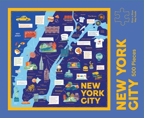 Hardie Grant Explore New York City Map Puzzle -   (ISBN: 9781741177411)
