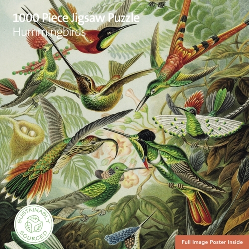 Flame Tree Studio Adult Sustainable Jigsaw Puzzle V&A: Hummingbirds -   (ISBN: 9781804176269)