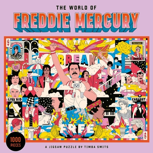 Jenner Smith, Timba Smits The World Of Freddie Mercury -   (ISBN: 9781913947583)