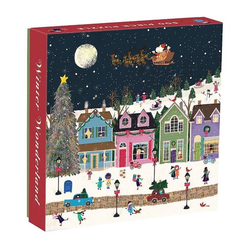 Galison Winter Wonderland Puzzle (500 Piece) -   (ISBN: 9780735347052)