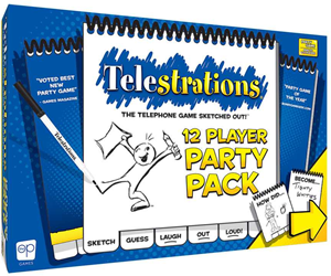 USAopoly Telestrations 12 Player: The Party Pack
