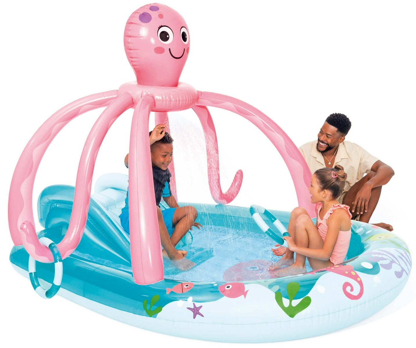 Intex Zwembad speelcentrum Friendly Octopus
