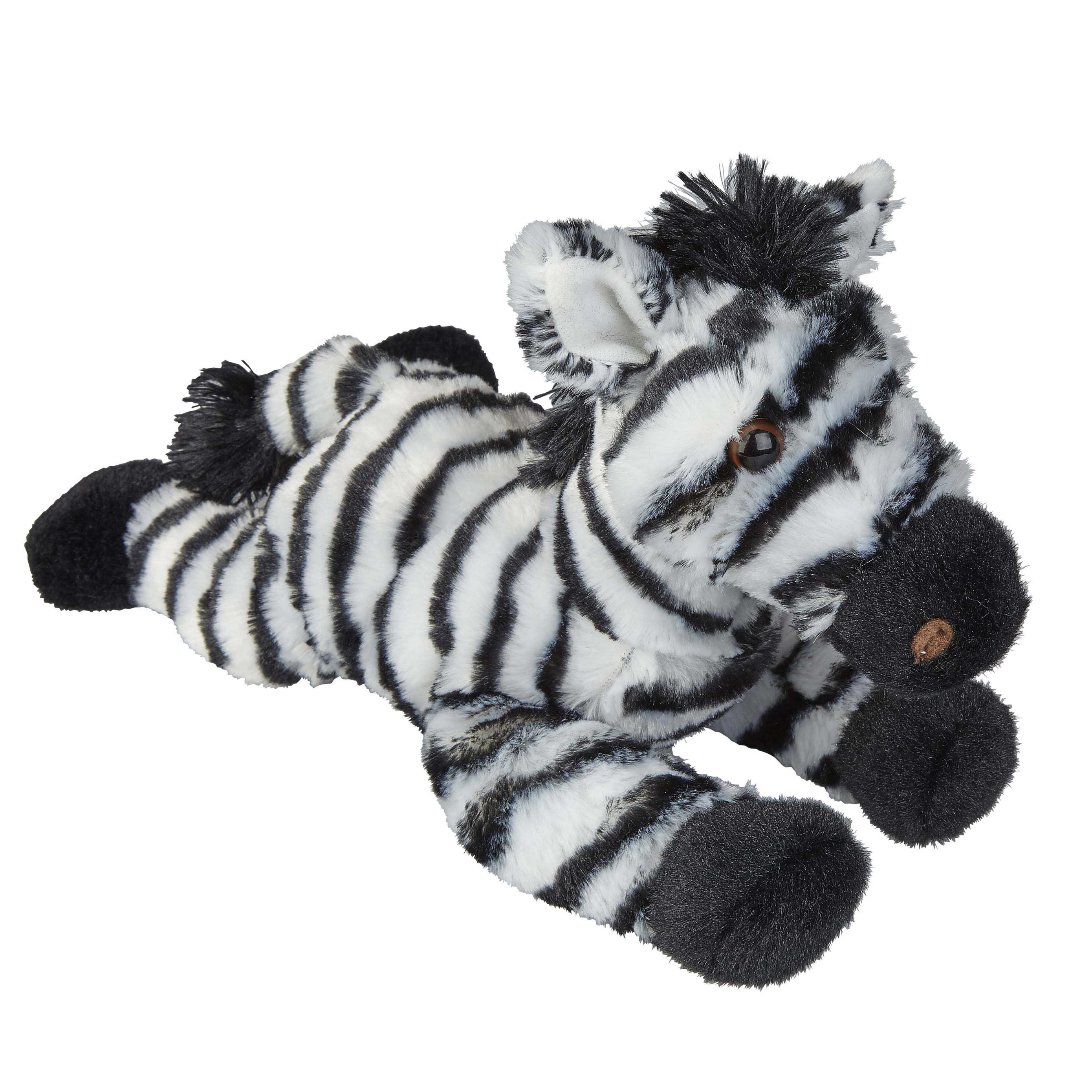 Pluche knuffel dieren Zebra 25 cm -