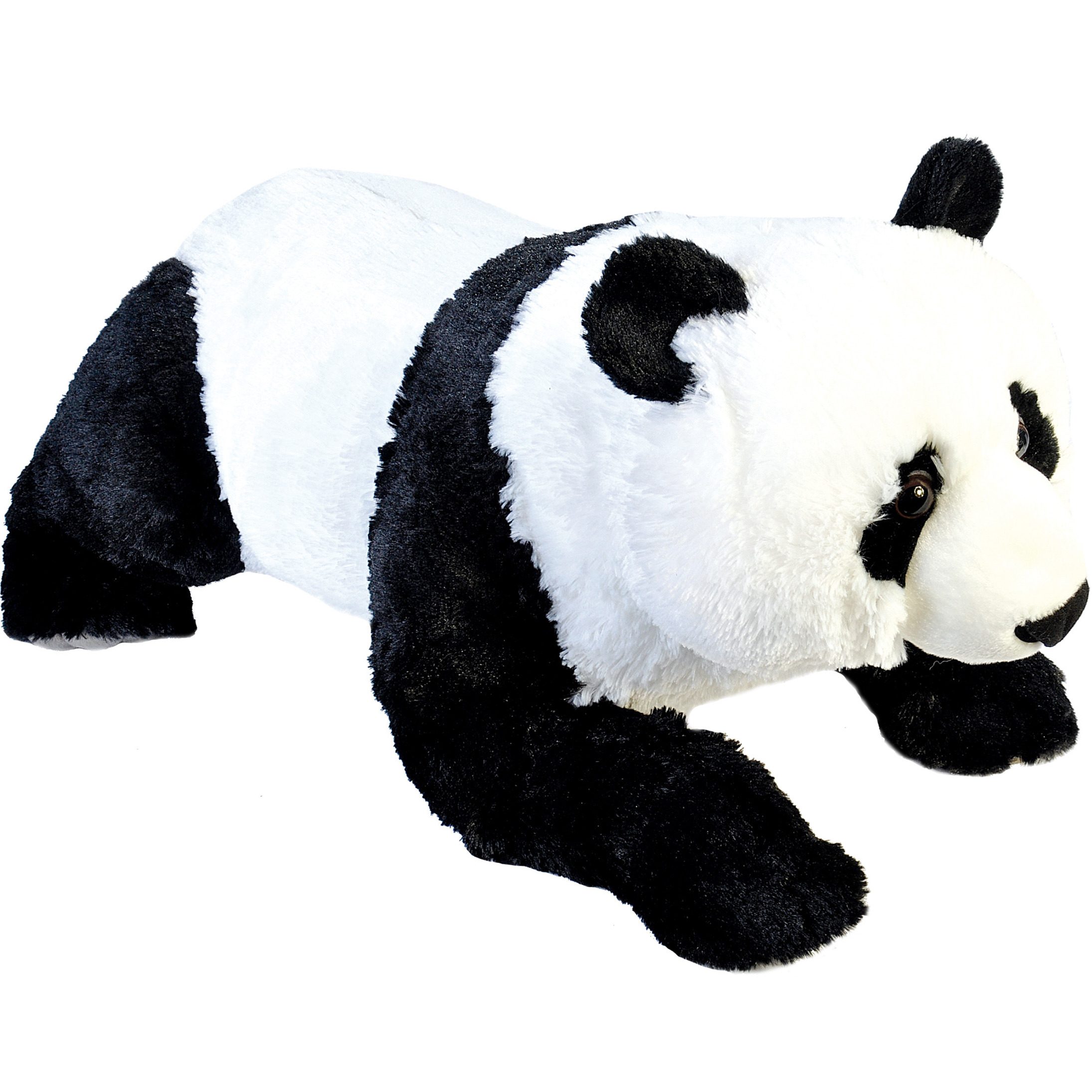 Wild Republic Grote knuffel panda liggend 76 cm -
