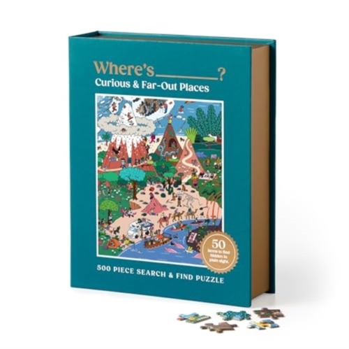 Galison, Hye Jin Chung Where's ________? Curious And Far Out Places 500 Piece Search And Find Puzzle -   (ISBN: 9780735382275)