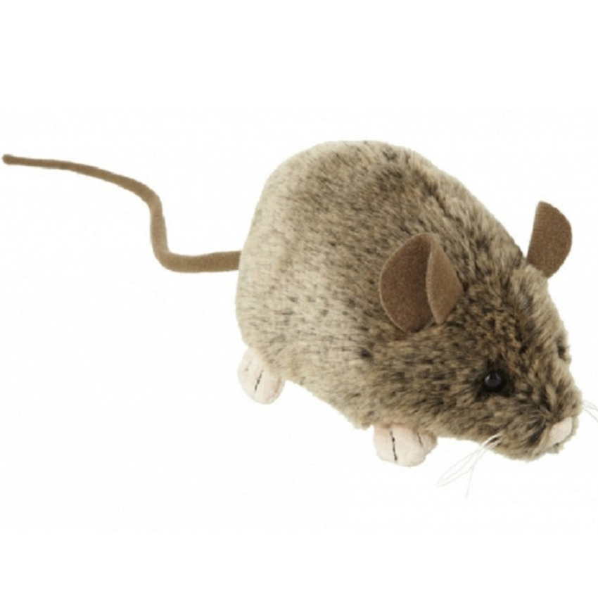 Knuffel muis/muizen van 12 cm -